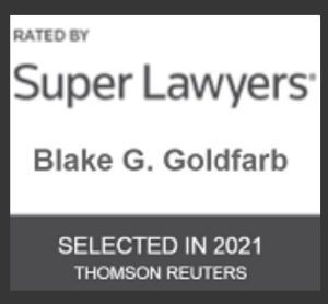 Blake Goldfarb Super Lawyers Badge 2021
