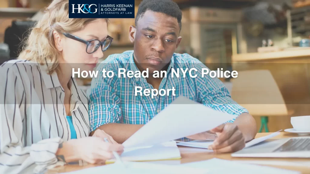 How to Read an NYC Police Report