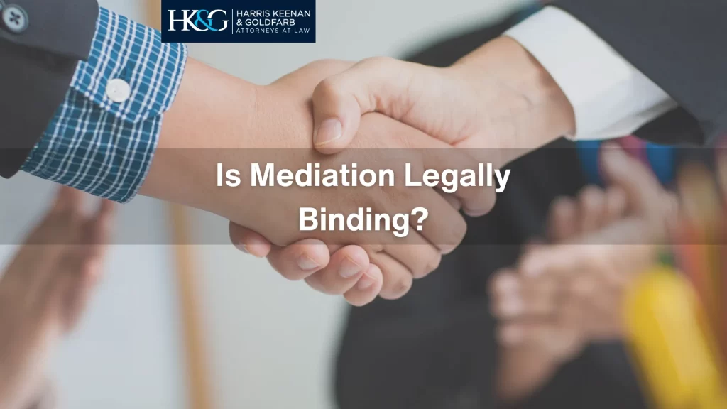 Is Mediation Legally Binding